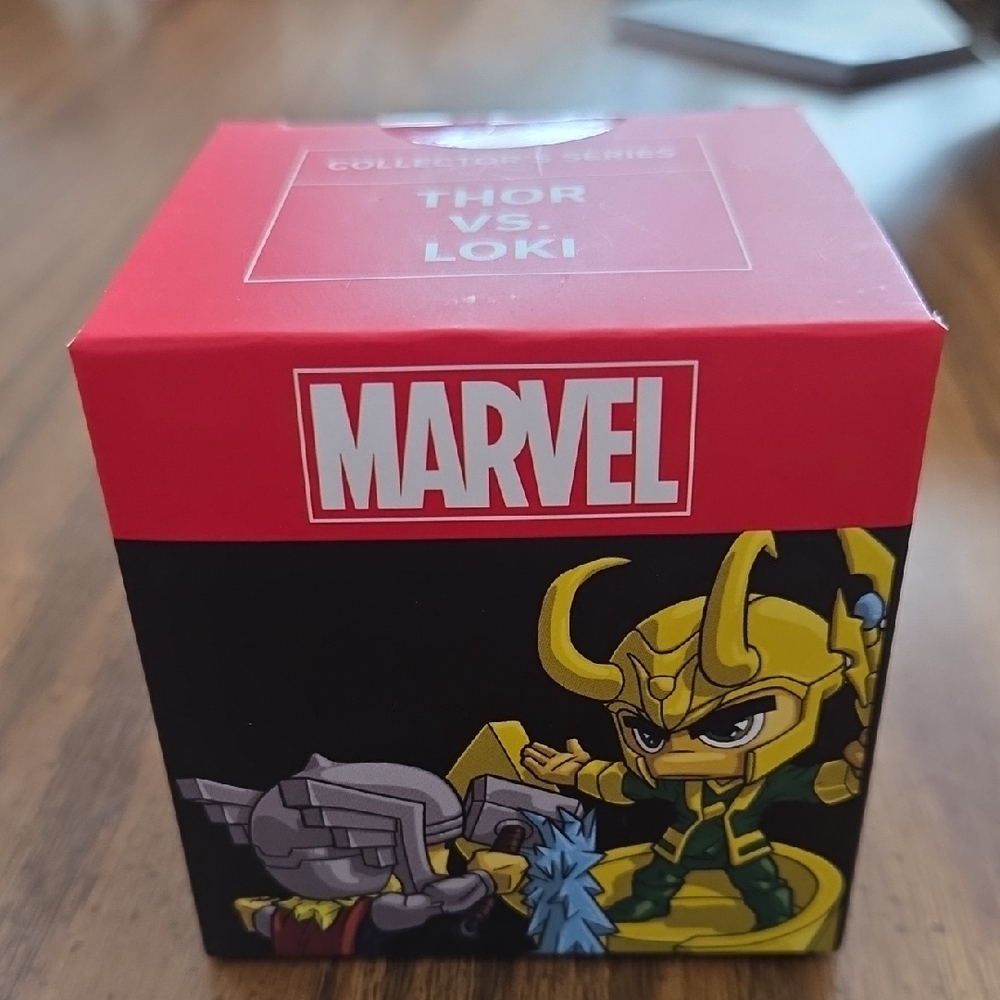 Marvel Thor vs. Loki Collectible Box - Red & Black